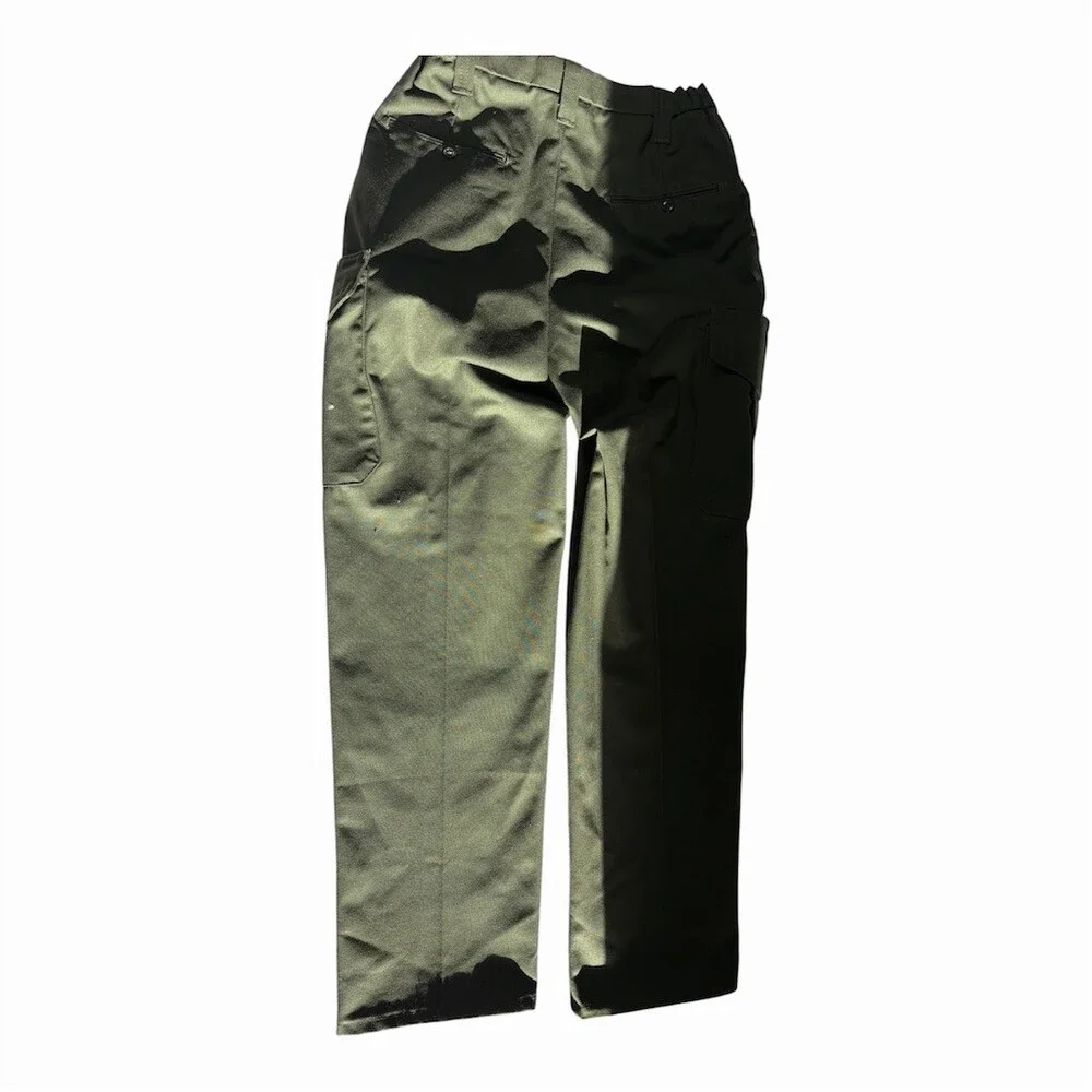 Horace Small Tactical Cargo Pants Men's Olive Green Straight Leg Ripstop - Picture 3 of 9